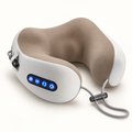 Stillora Cocoon neck massage pillow — AI-refined studio visualization.