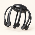 Stillora Halo head massager — AI-refined studio visualization.